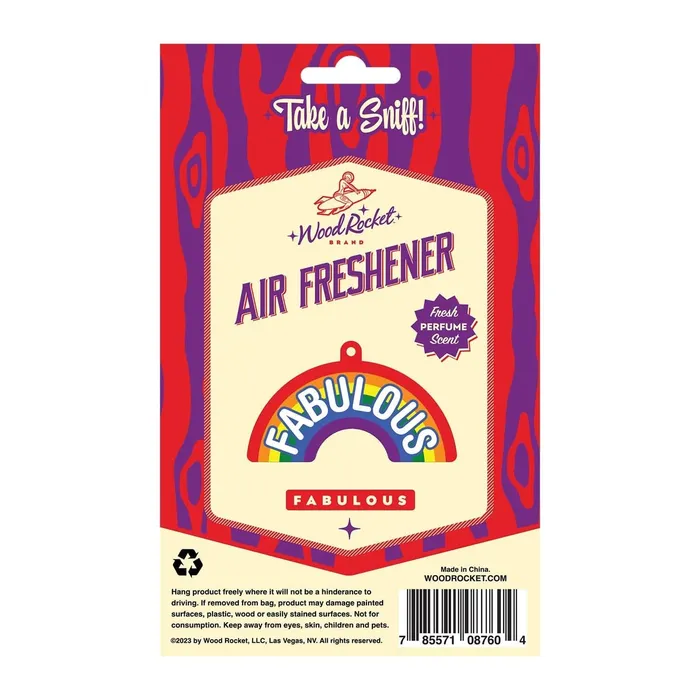 Wood Rocket Fabulous Air Freshener Wood Rocket Vibrators