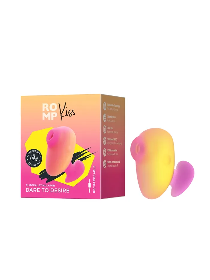 WOW Tech Female Sex Toys Romp Kiss Clitoral Stimulator