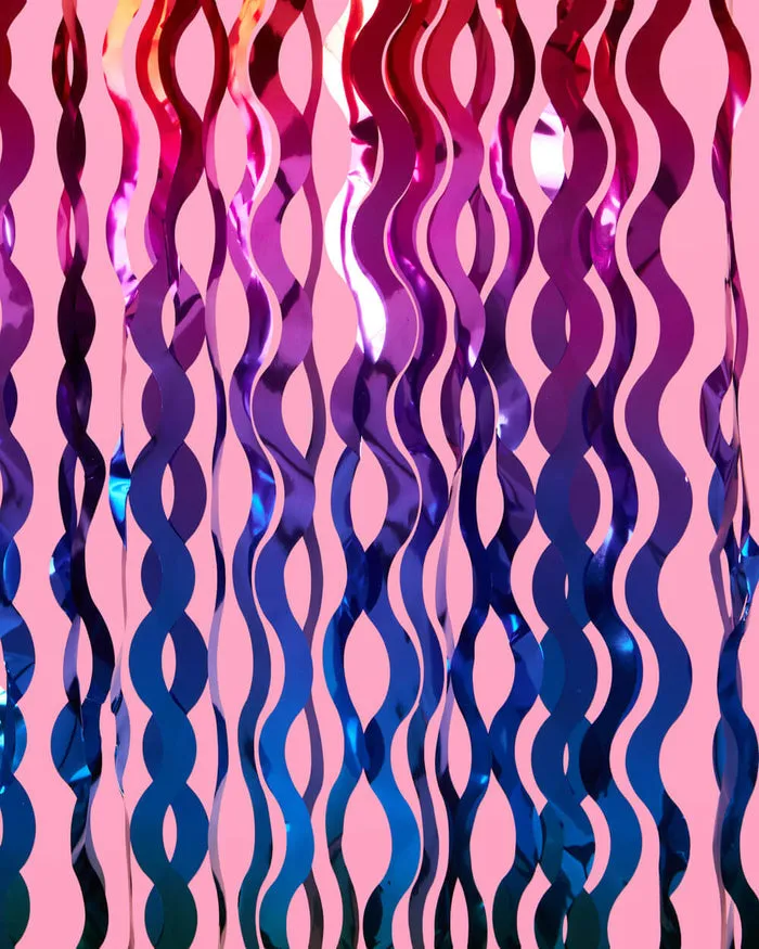 Xo fetti Female Sex Toys Rain on Me Foil Curtain