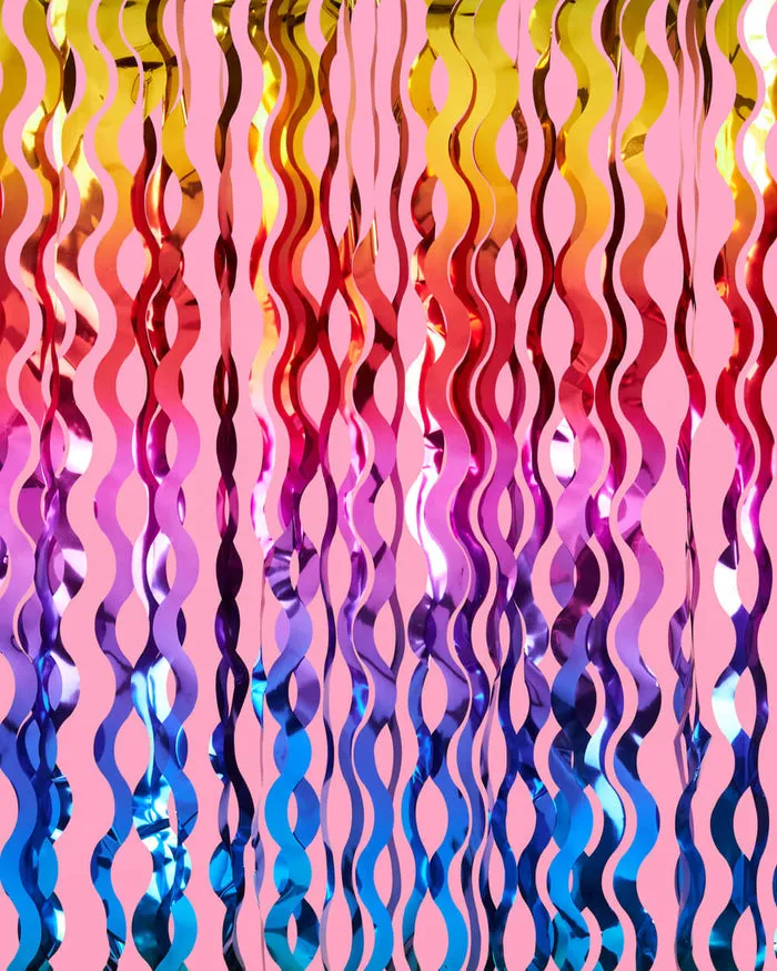 Xo fetti Female Sex Toys Rain on Me Foil Curtain
